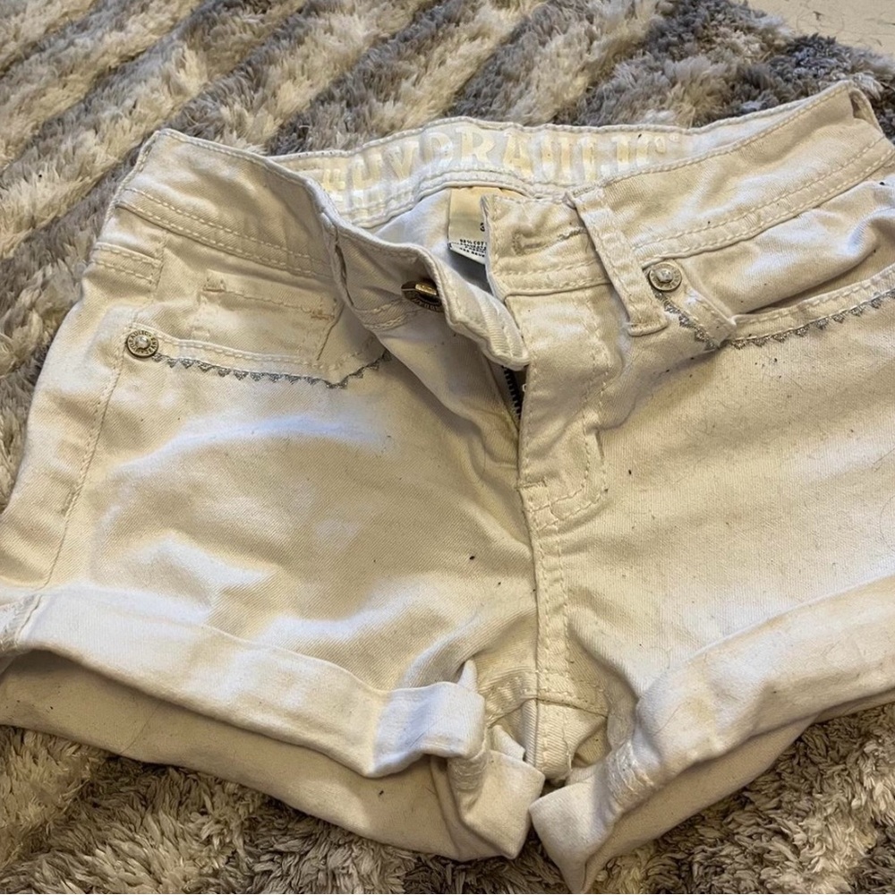 White shorts